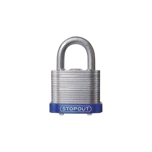Accuform STOPOUT LAMINATED STEEL PADLOCKS KDL905BU KDL905BU - main